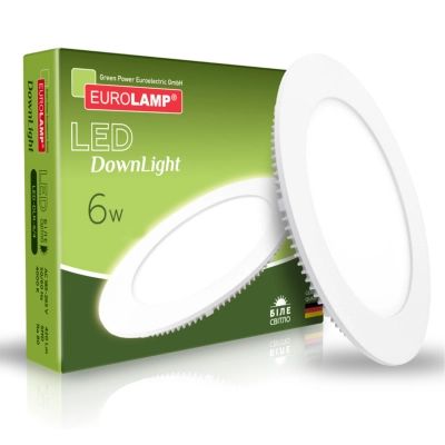��������� Eurolamp Downlight 6W 4000K (LED-DLR-6/4) - �������� 2