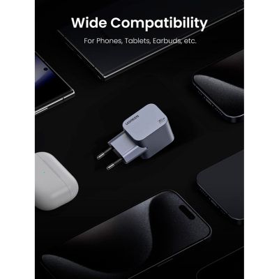   Ugreen USB-C PD30W GaN X703 gray (35006) -  9