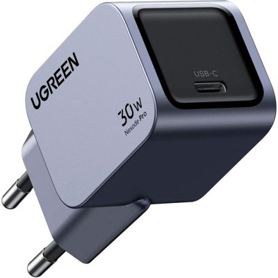   Ugreen USB-C PD30W GaN X703 gray (35006) -  1