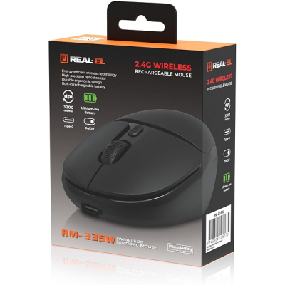 ����� REAL-EL RM-335W Wireless Black (EL123200055) - �������� 9