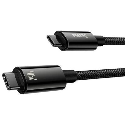 ���� ������ USB-C to USB-C 2.0m 240W Black Baseus (CAWJ040101) - �������� 3