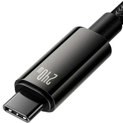 ���� ������ USB-C to USB-C 2.0m 240W Black Baseus (CAWJ040101) - �������� 4