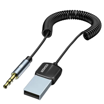 Bluetooth ��������� Essager Lingfeng Bluetooth 5.0 Aux Adapter Car Wireless Receiver USB (EBT-LF01-P) - �������� 2
