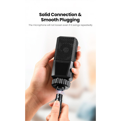   3.5mm M to XLR F 1.0m AV182 black Ugreen (20763) -  9