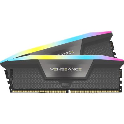 ������ ������ ��� ���������� DDR5 96GB (2x48GB) 6000 MHz Vengeance RGB Grey Corsair (CMH96GX5M2E6000Z36) - �������� 2