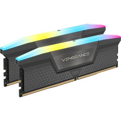 ������ ������ ��� ���������� DDR5 96GB (2x48GB) 6000 MHz Vengeance RGB Grey Corsair (CMH96GX5M2E6000Z36) - �������� 1