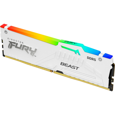 ������ ���'�� ��� ����'����� DDR5 16GB 6000 MHz Beast White RGB EXPO Kingston Fury (ex.HyperX) (KF560C36BWE2A-16) - �������� 2