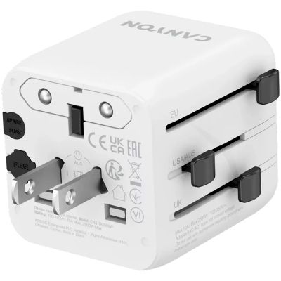  Canyon Travel Adapter OnTour One EU/UK/US/AUS White (CNS-TA1005W) -  3