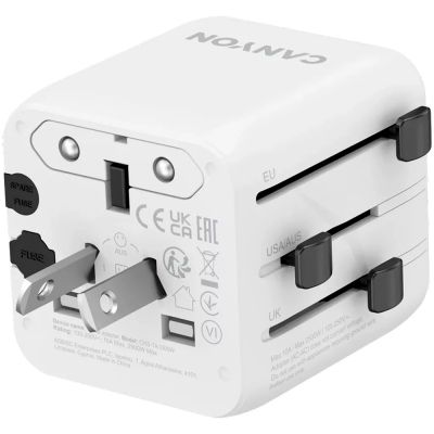  Canyon Travel Adapter OnTour One EU/UK/US/AUS White (CNS-TA1005W) -  4