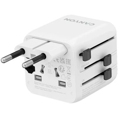  Canyon Travel Adapter OnTour One EU/UK/US/AUS White (CNS-TA1005W) -  5