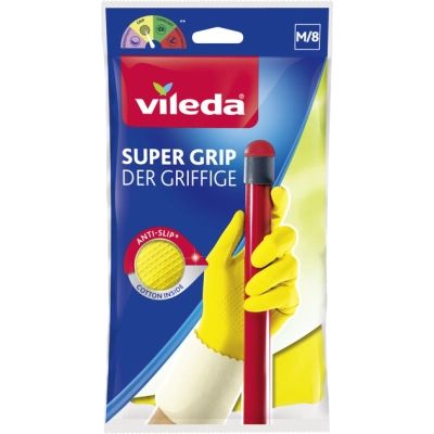 �������� ������������� Vileda Super Grip ��������� ������������ ������ M (8001940003351) - �������� 1