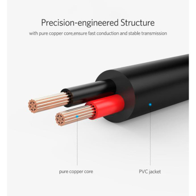 ������ �������� USB to DC 3.5mm 5V 1.0m black Ugreen (10376) - �������� 9