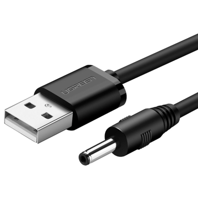 ������ �������� USB to DC 3.5mm 5V 1.0m black Ugreen (10376) - �������� 1