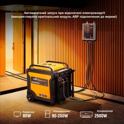 ��������� maXpeedingRODS MXR9000 (8 kW), 220V, 50Hz, 26�, ������������� ������, ATS (mxr9000) - �������� 11