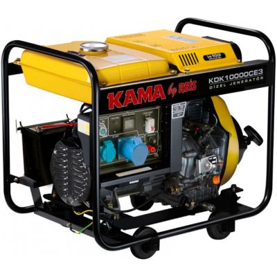 ��������� KAMA ��������� KDK10000CE3, 3-�. 220/400V, 50Hz, 9.4kVA/7.5kW, 12.5 �, 2 �/�, ������/������� (KDK10000CE3) - �������� 1
