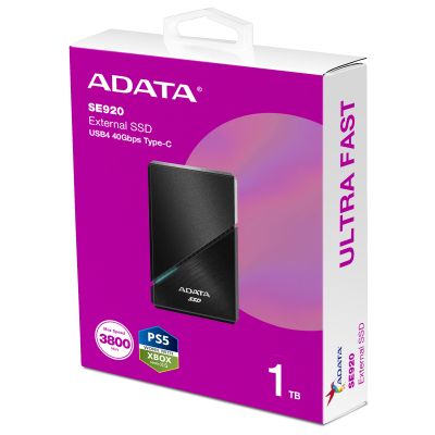 SSD ���������� ADATA SE920 1TB USB 4.0 (SE920-1TCBK) - �������� 9