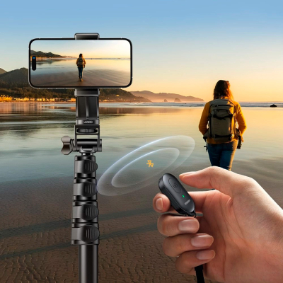 ������ UGREEN LP680 Selfie Stick Tripod with Bluetooth Remote Black (15609) - �������� 11