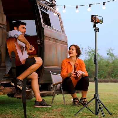 ������ UGREEN LP680 Selfie Stick Tripod with Bluetooth Remote Black (15609) - �������� 9