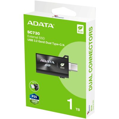 ����������� SSD USB 3.2 1TB SC730 ADATA (SC730-1T-CACTI) - �������� 6
