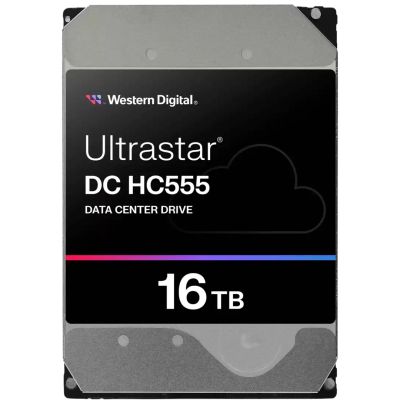   3.5" 16TB HC555 WDC Hitachi HGST (WUH722016CLE6L4) -  2