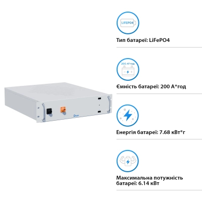     LiFePo4 Deye BOS-A 38.4V - 200Ah (BOS-A) -  2