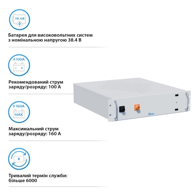     LiFePo4 Deye BOS-A 38.4V - 200Ah (BOS-A) -  3