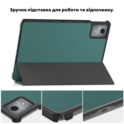    BeCover Smart Case Lenovo Idea Tab/K11 (2nd Gen) TB336/Xiaoxin Pad (2025) 11" Dark Green (714097) -  6