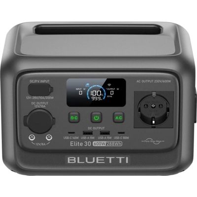 ������� ������� BLUETTI Elite 30 V2, 600W, 288Wh (EL30V2) - �������� 3