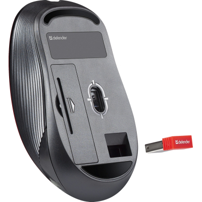 ����� Defender Gassa MM-105 Wireless Red (52103) - �������� 3