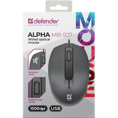 ����� Defender Alpha MB-507 USB Black (52507) - �������� 4