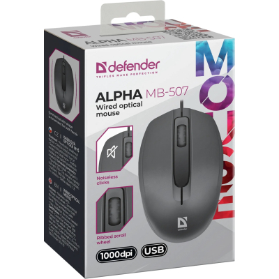 ����� Defender Alpha MB-507 USB Black (52507) - �������� 5