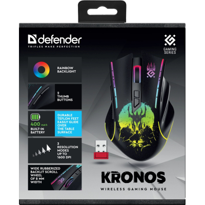 ����� Defender Kronos GM-695 Wireless Black (52695) - �������� 8