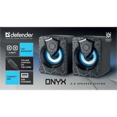 ��������� ������� Defender Onyx Led USB Black (65038) - �������� 5