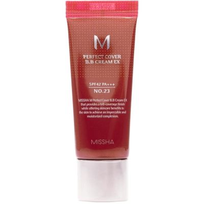 BB-���� Missha M Perfect Cover BB Cream EX SPF42/PA+++ 23 - Natural Beige (8809747940738) - �������� 1
