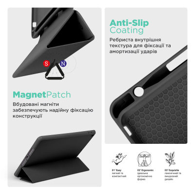    Armorstandart Smart Fold Pen Xiaomi Redmi Pad 2 Black (ARM86105) -  7