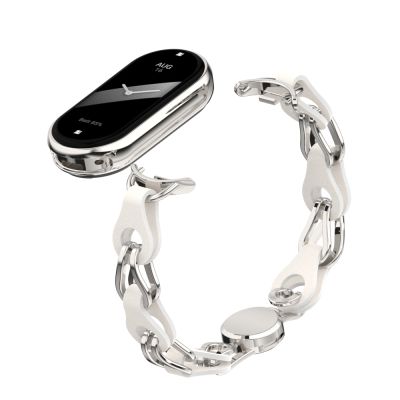 ������� ��� ������ �������� Armorstandart Chain Wristband ��� Xiaomi Smart Band 10/9/8 Silver (ARM86889) - �������� 2