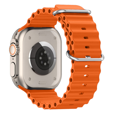 ������� ��� �����-����� Armorstandart Ocean Band ��� Apple Watch 42 (Series 11-10)/41/40/38 Orange (ARM81038) - �������� 3