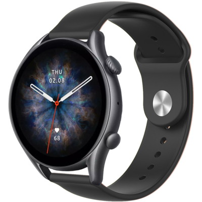 ������� ��� �����-����� Armorstandart Silicone Watch Strap 22mm Black (ARM80669) - �������� 2