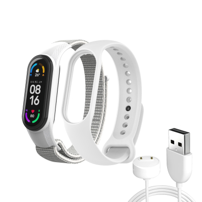 ������� ��� ������ �������� Armorstandart �������� 3�� Xiaomi Mi Band 7/6/5 New Style White (ARM77041) - �������� 1