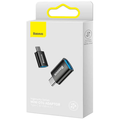  OTG USB 3.1 AF to USB-C black Baseus (ZJJQ000001) -  3