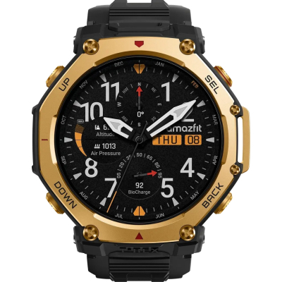 �����-�������� Amazfit T-Rex 3 Pro 48mm W2444OV5N Black Gold (1170957) - �������� 2