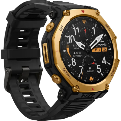�����-�������� Amazfit T-Rex 3 Pro 48mm W2444OV5N Black Gold (1170957) - �������� 3