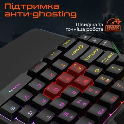 ���������� Meetion KB015 USB Black/Orange (MT-KB015-A) - �������� 4