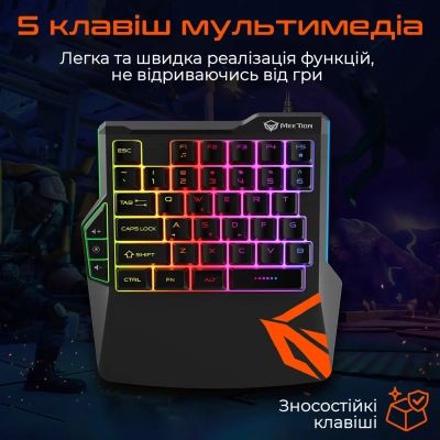 ���������� Meetion KB015 USB Black/Orange (MT-KB015-A) - �������� 5