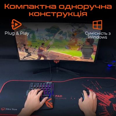 ���������� Meetion KB015 USB Black/Orange (MT-KB015-A) - �������� 7