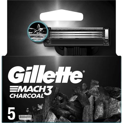 ����� ������ Gillette Mach3 Charcoal ������� ������ 5 ��. (8700216062770) - �������� 2