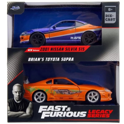 ������ Jada ����� ����������� Fast and Furious Nissan Silvia S15 � Toyota Supra (253202017) - �������� 7