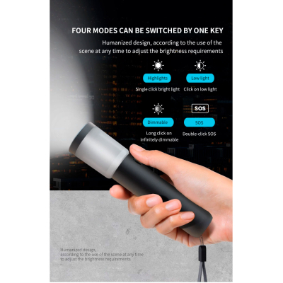 ˳���� Xiaomi Jimihome Flashlight Black (JM-G3801) - �������� 4