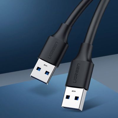 ���� ������ USB 2.0 AM/AM 1.0m black Ugreen (10309) - �������� 10