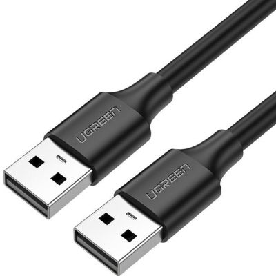 ���� ������ USB 2.0 AM/AM 1.0m black Ugreen (10309) - �������� 1